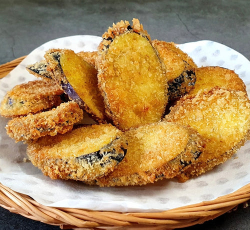 Japansk karry med Tempura Aubergine (Vegetar)